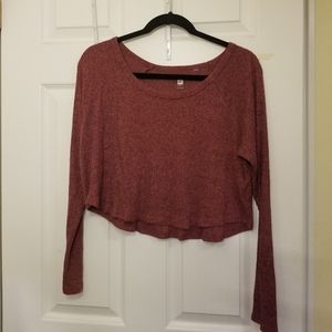 Cropped sweater